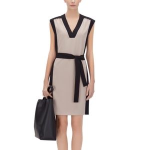 Hugo Boss Hakordia Colorblock Sleeveless Dress